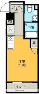 パークアクシス名駅南【5階】の間取り