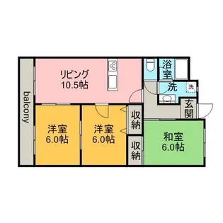 グレイス【3階】の間取り