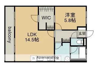 K・Iコーポ【3階】の間取り