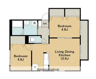 アーク・サウス【2階】の間取り