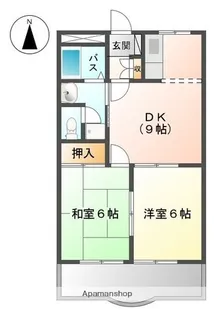 RESIDENCE ENFINITY M2【1階】の間取り