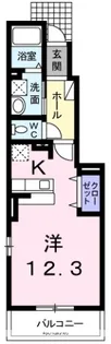 アルカンシエル【1階】の間取り