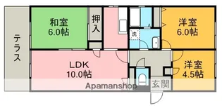 ハウスメイ【1階】の間取り