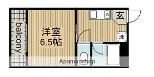 サンコーポ八幡【3階】の間取り