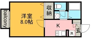 ラブドミール【1階】の間取り