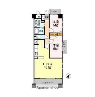 Riviera M’s【1階】の間取り