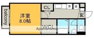 ソフィアノダ【1階】の間取り