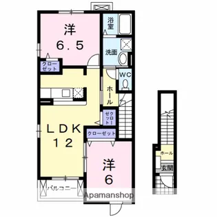 ルネサンス青山【2階】の間取り