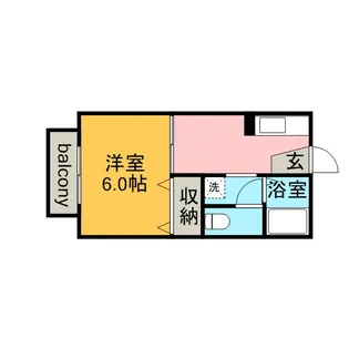 ファミール堀部Ⅴ【2階】の間取り
