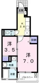 リブラ【1階】の間取り