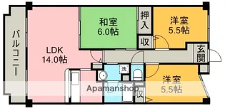 フォレスト北山【3階】の間取り