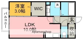 ドミール和合【1階】の間取り