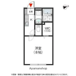 ネオステイゆう【1階】の間取り