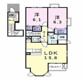 プレッソフィオーレ【2階】の間取り