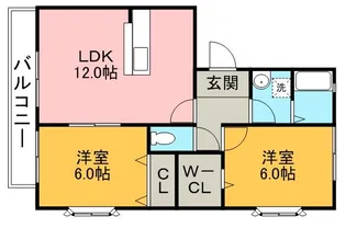 リヴィエール【3階】の間取り