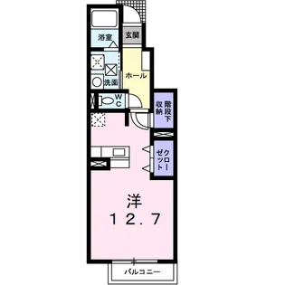 ピーチハウス【1階】の間取り