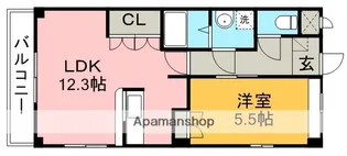 パル・アシューレ【1階】の間取り