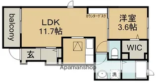 サウスウィング味美 Ⅲ【1階】の間取り