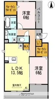 セゾン ソレイユ【3階】の間取り