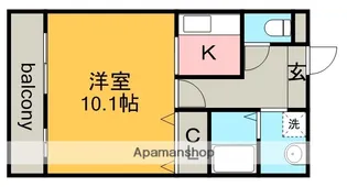 オルテンシア【1階】の間取り