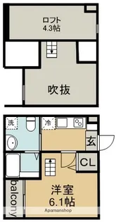 リッチモンド【1階】の間取り