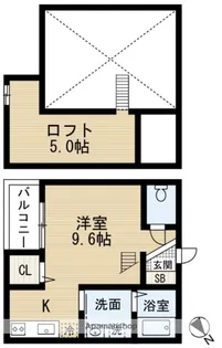 Bloom(ブルーム)【2階】の間取り