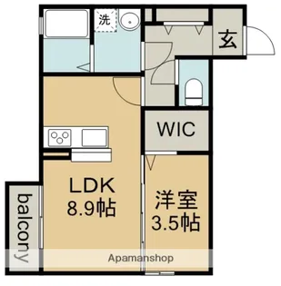 リヴェール【2階】の間取り