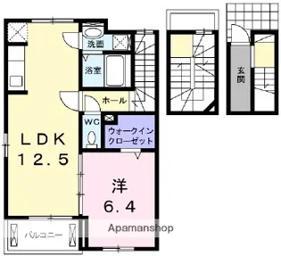 ベル フェリシア【3階】の間取り