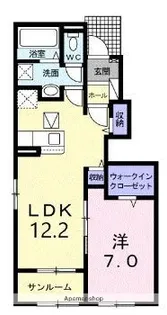サクラズ ハーモニー【1階】の間取り