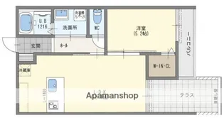 べリアス セラフィック【2階】の間取り