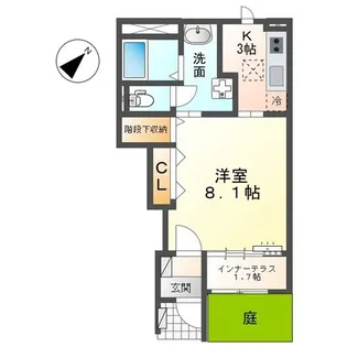 ウィン・ベルⅤ(ファイブ)【1階】の間取り