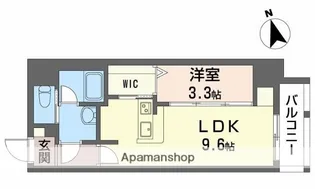 SUGARHILLSOZONETERRACE【3階】の間取り