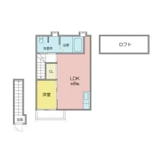 CaT WALK【2階】の間取り