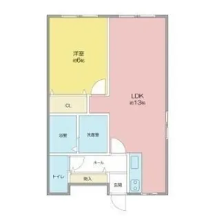 カーサ小幡【4階】の間取り