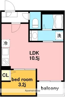 Jack yayoiⅠ【1階】の間取り