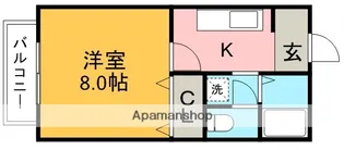 サン・FRIENDS大手【1階】の間取り