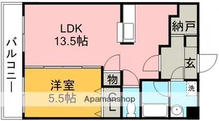 アヴニール【2階】の間取り