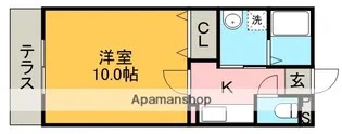 パークハイム御殿【1階】の間取り