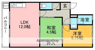 エスポワール春日井【5階】の間取り
