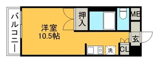 ドエル・マルモ101【2階】の間取り