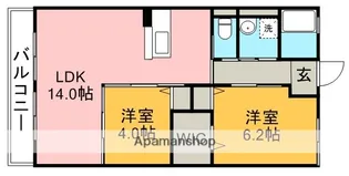 LANAI【2階】の間取り