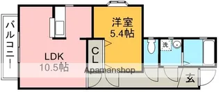 ヴァンシェル【1階】の間取り