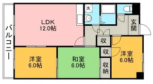フォレスト勝川【4階】の間取り