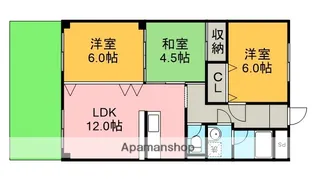メゾンテラニシ【1階】の間取り