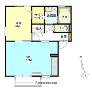 コスモス【2階】の間取り