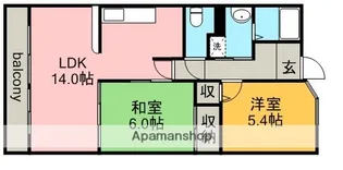 セントマルベリー【3階】の間取り