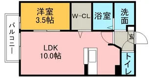 ルポゼ【1階】の間取り
