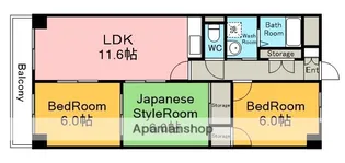 ドミールM【4階】の間取り