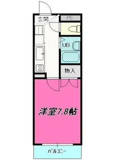 愛知県北名古屋市弥勒寺西3丁目【アパート】の間取り