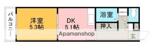コーポラスヘルシー【1階】の間取り